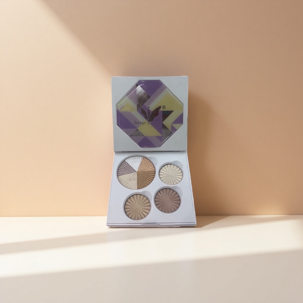 The highlighter makeup plate shines and brightens the contouring plate with multi-color gradients and long-lasting color display Application Scenario