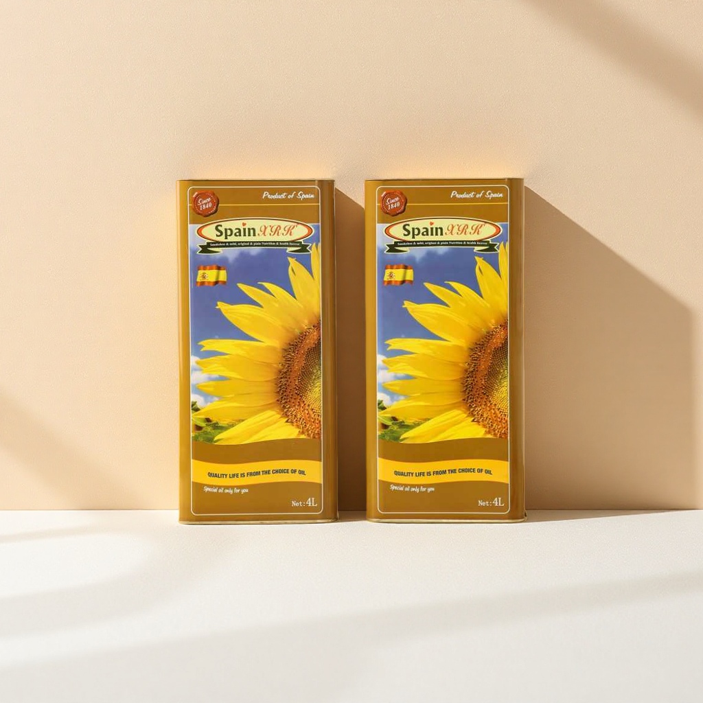Spanish imported sunflower oil 500ml, pure physical pressing non-GMO edible oil
