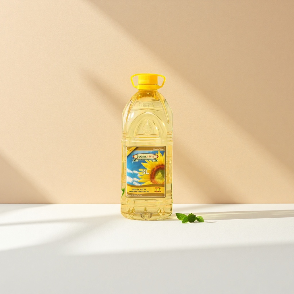 Natural sunflower seed oil, 500ml bottled edible oil, non-GMO cold-pressed fragrant type
