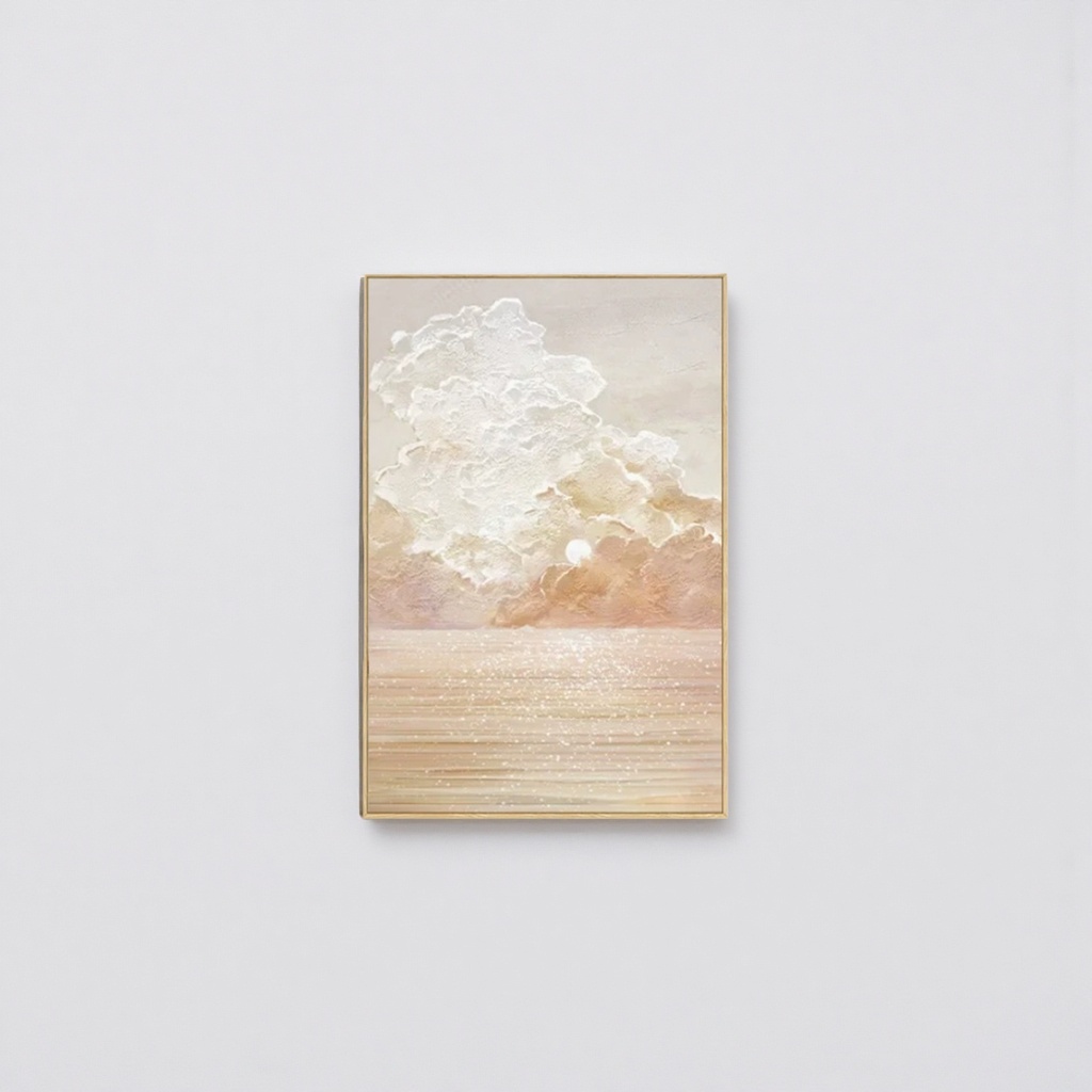 云彩+海景画产品图