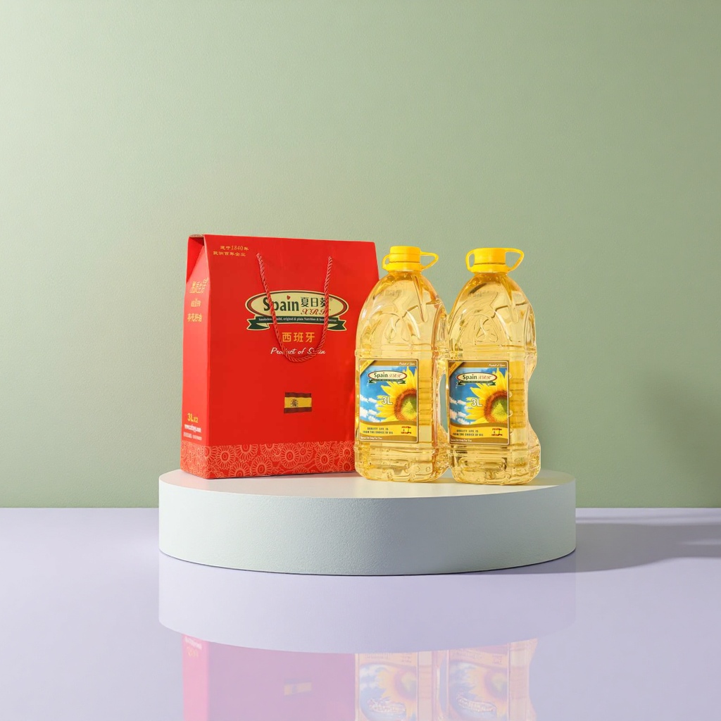 Spanish Summer Sunflower brand sunflower seed edible oil
