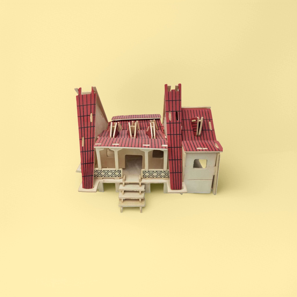 建筑模型实物图