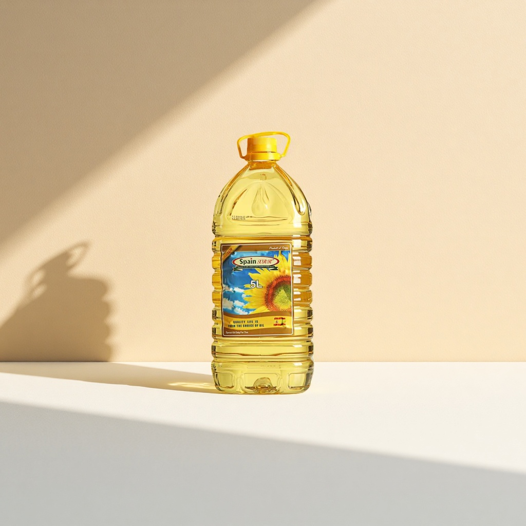 Bottled sunflower seed oil is a healthy and non-GMO edible oil for home kitchen cooking Application Scenario