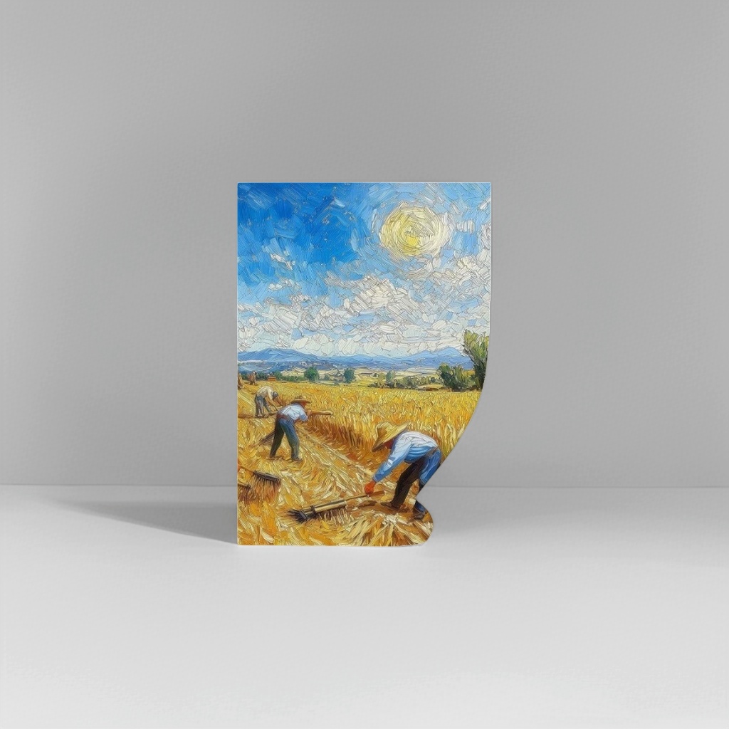 帆布画定制亚马逊装饰画客厅挂画走廊过道无框画批发酒店油画公寓细节图