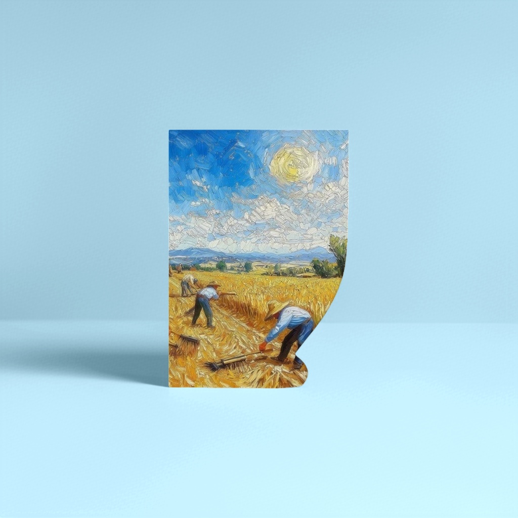 帆布画定制亚马逊装饰画客厅挂画走廊过道无框画批发酒店油画公寓产品图