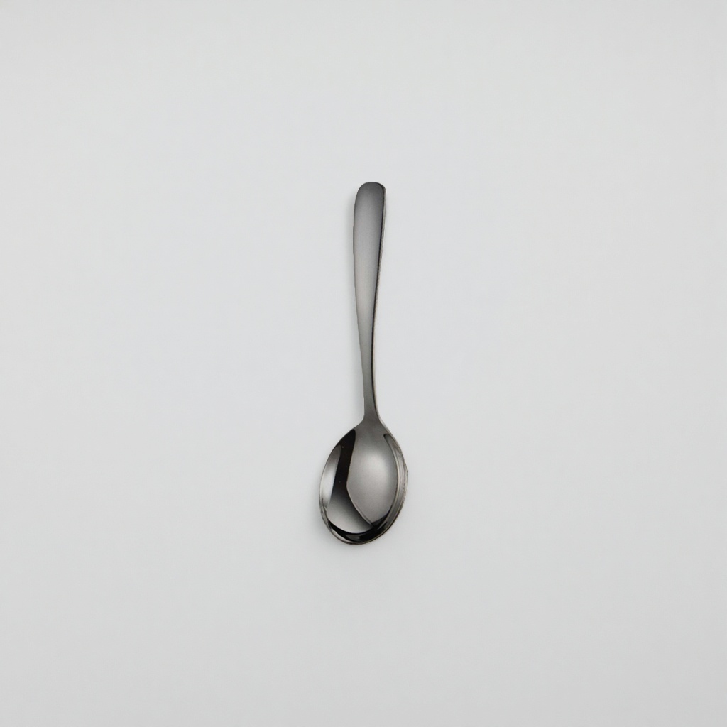 Metal spoon, stainless steel long-handled spoon, 15cm, household kitchen spoon, multi-functional stirring spoon, 1048, 41776 Application Scenario