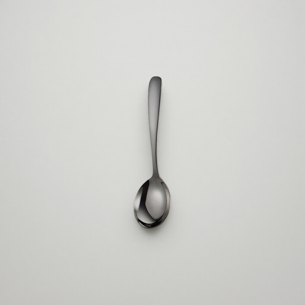 Metal spoon, stainless steel long-handled spoon, 15cm, household kitchen spoon, multi-functional stirring spoon, 1048, 41776 details Picture