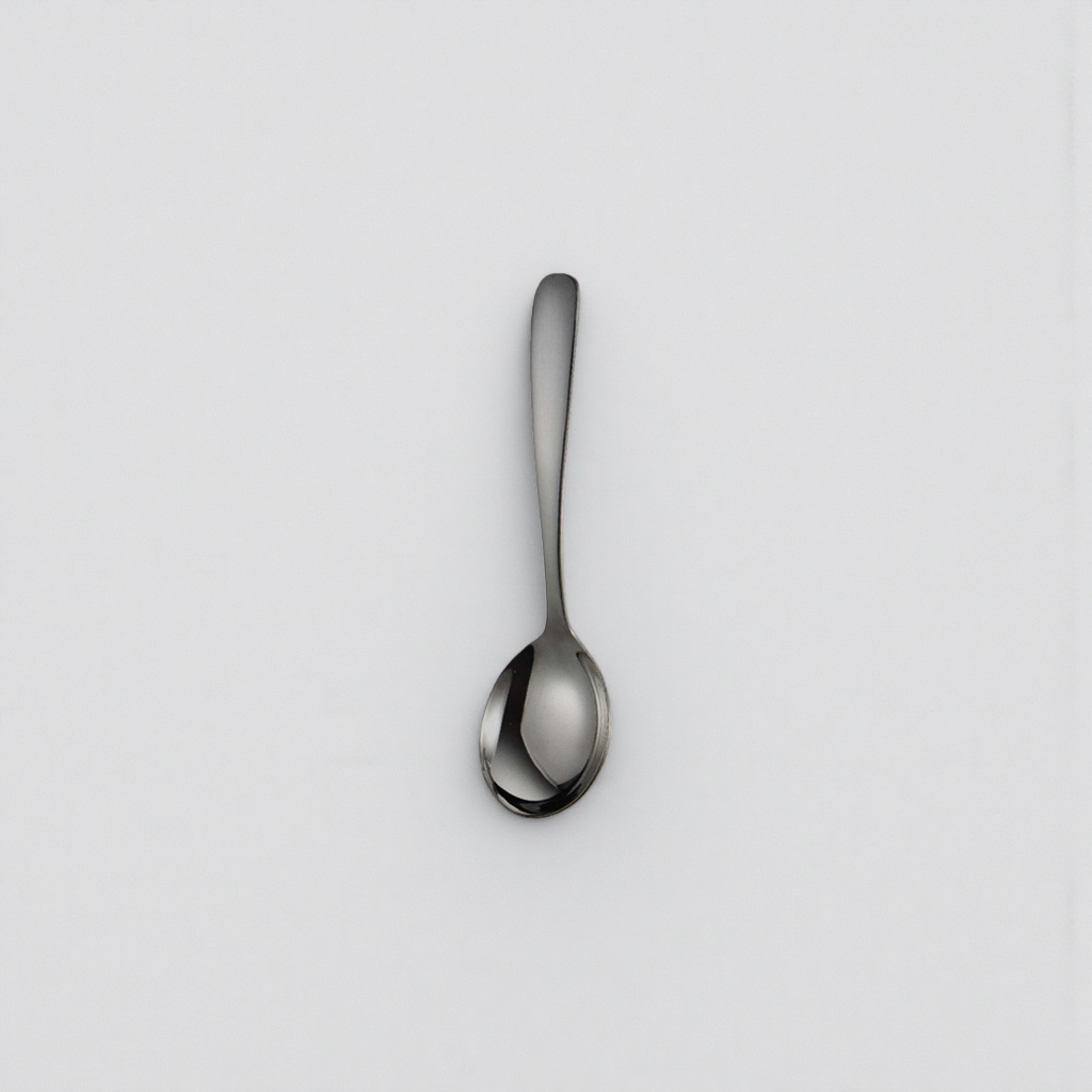 Metal spoon, stainless steel long-handled spoon, 15cm, household kitchen spoon, multi-functional stirring spoon, 1048, 41776 Specification image