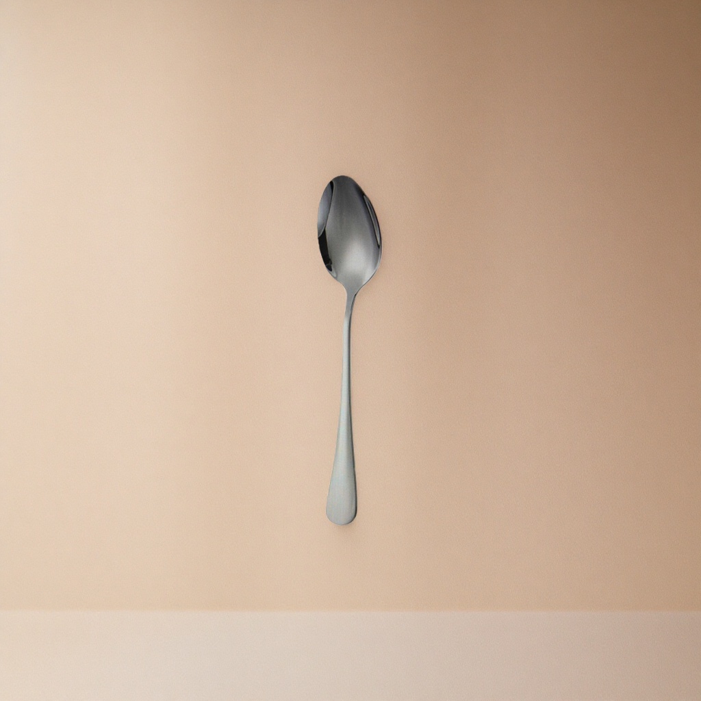 Metal spoon, stainless steel long-handled spoon, 15cm, household kitchen spoon, multi-functional stirring spoon, 111034553 Application Scenario