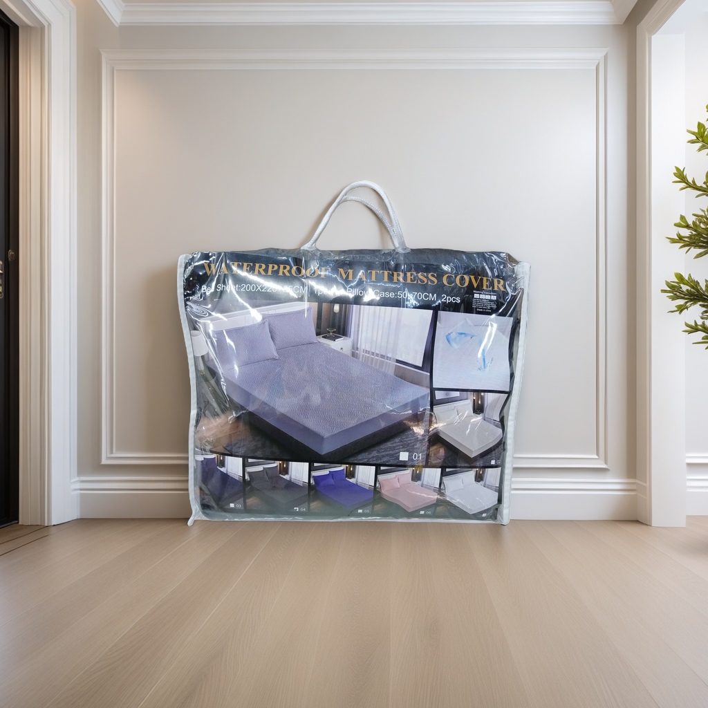 Thickened PVC waterproof mattress cover packaging bag, universal size Application Scenario