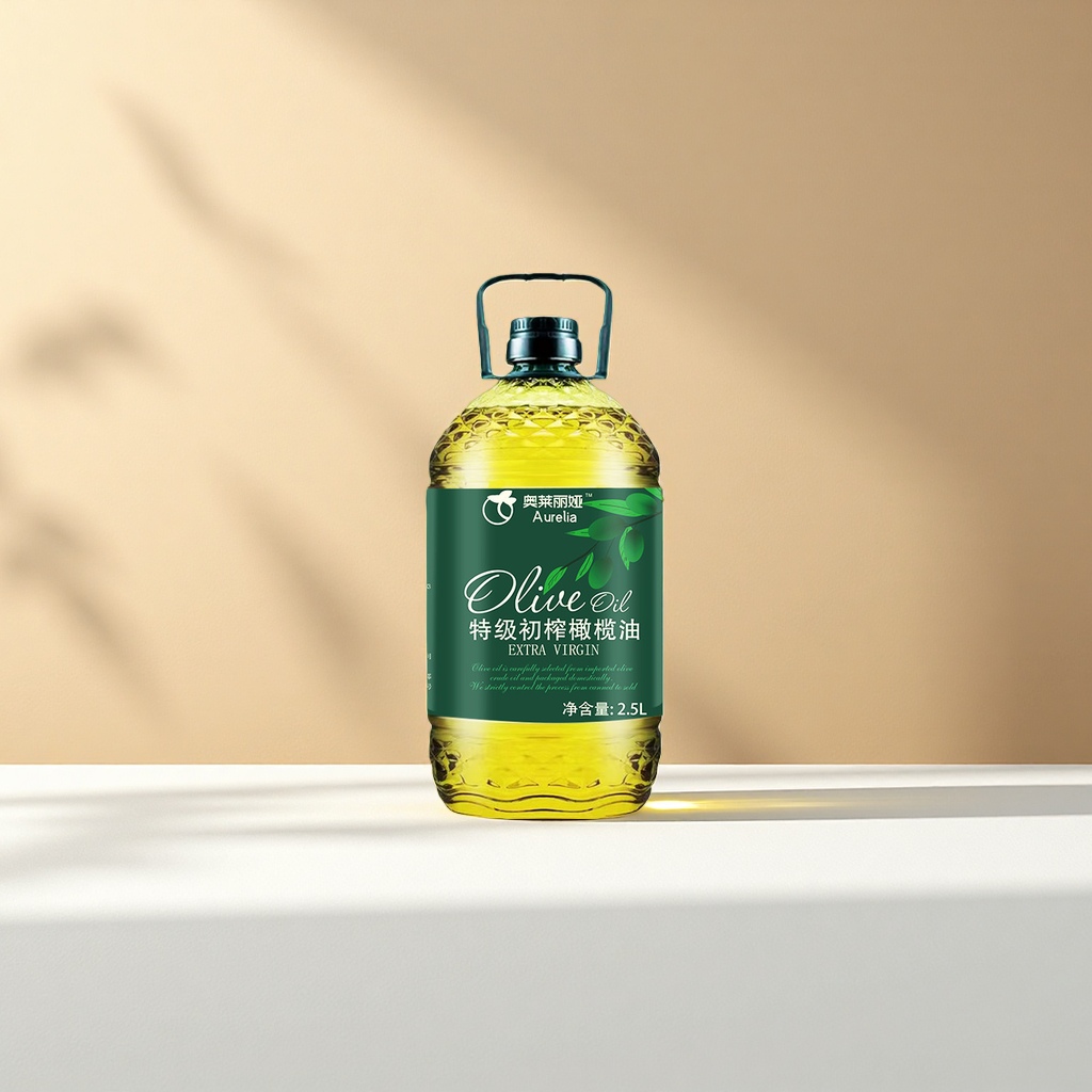Imported bottled extra virgin olive oil for Mediterranean-style cold dishes and cooking Application Scenario
