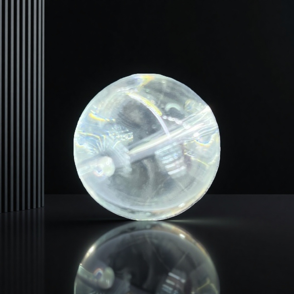 Transparent glass ball decorative items, home creative handcrafted DIY materials details Picture