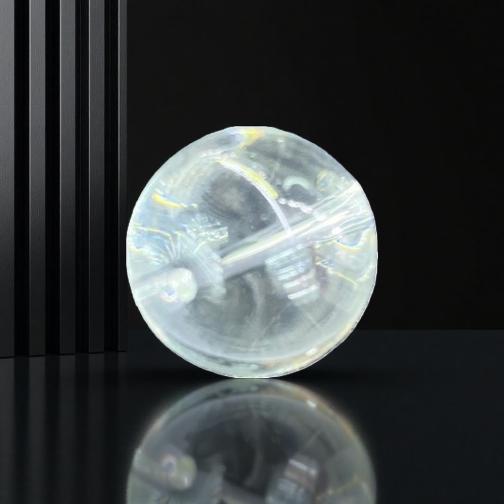 Transparent glass ball decorative items, home creative handcrafted DIY materials