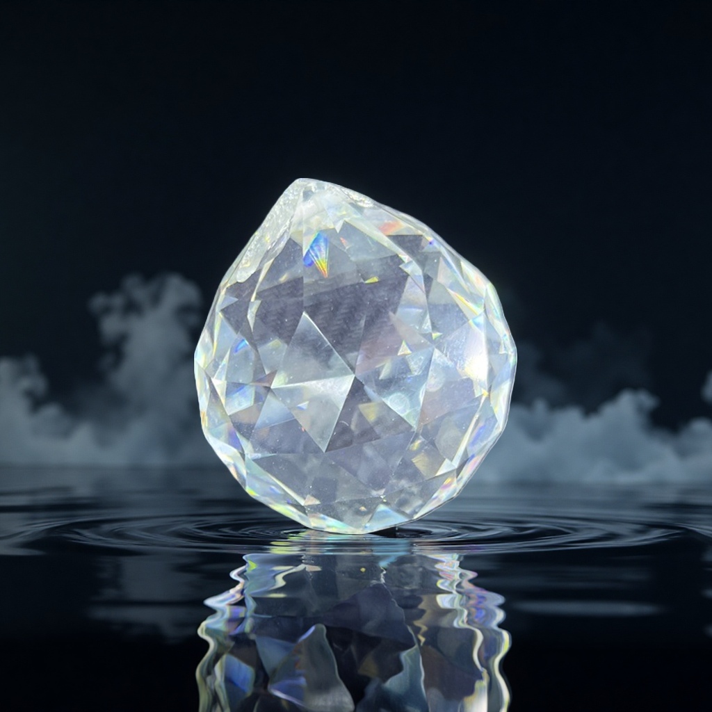 Transparent crystal balls, crystal ornaments, home decoration, desktop creative gifts Application Scenario