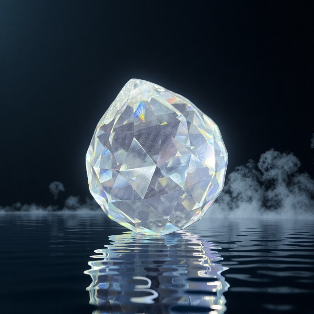 Transparent crystal balls, crystal ornaments, home decoration, desktop creative gifts Specification image