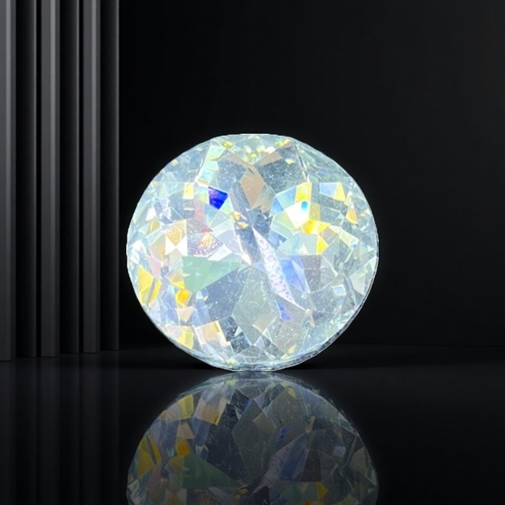 Transparent gemstone and diamond inlaid jewelry, a dazzling and transparent fashionable accessory Application Scenario