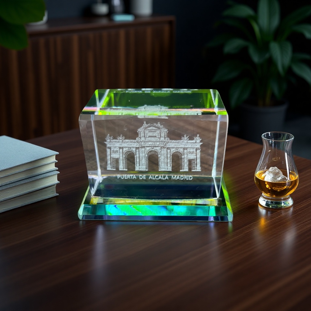 Crystal souvenirs of the Alcala Gate, architectural carvings and ornaments, collection gifts Application Scenario