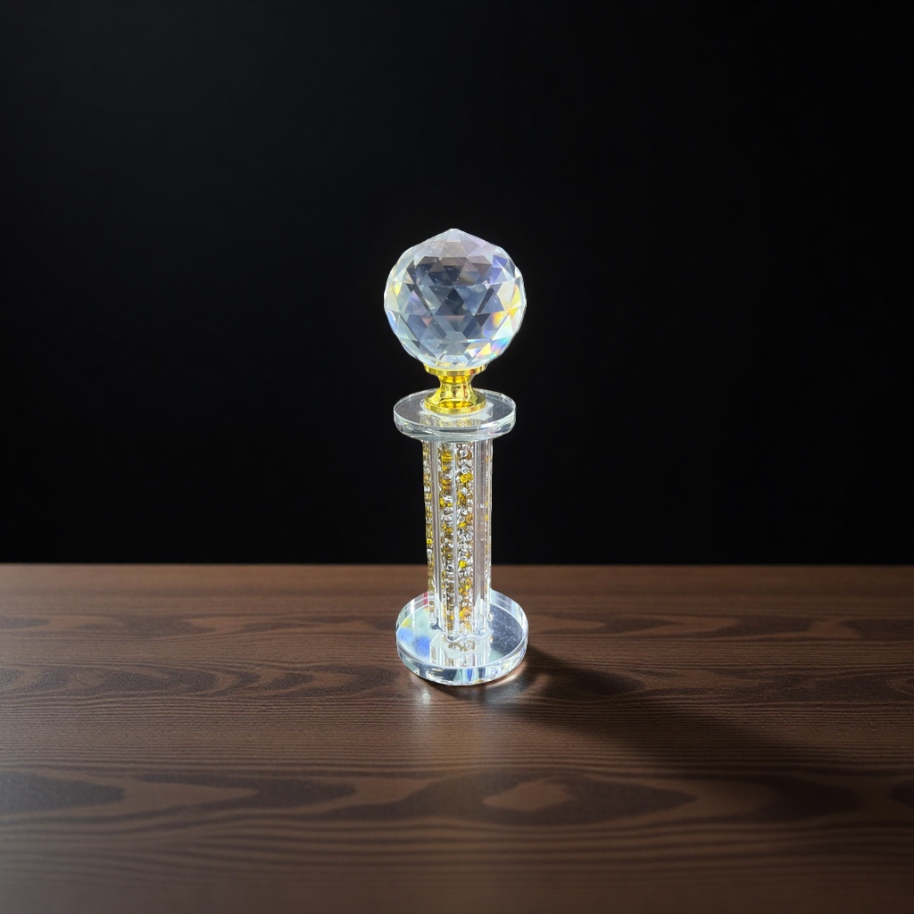 Creative home decoration glass crystal ball tabletop display