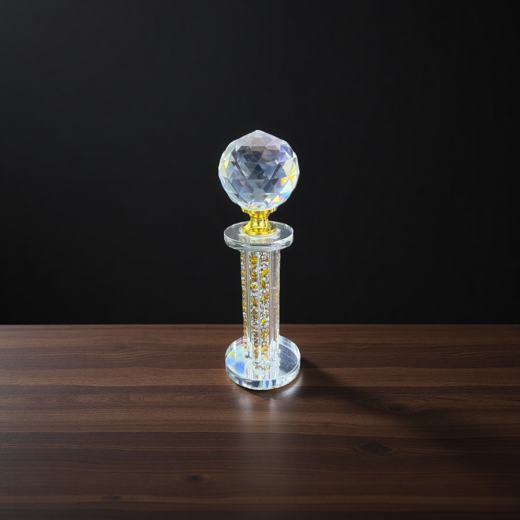 Creative home decoration glass crystal ball tabletop display Specification image