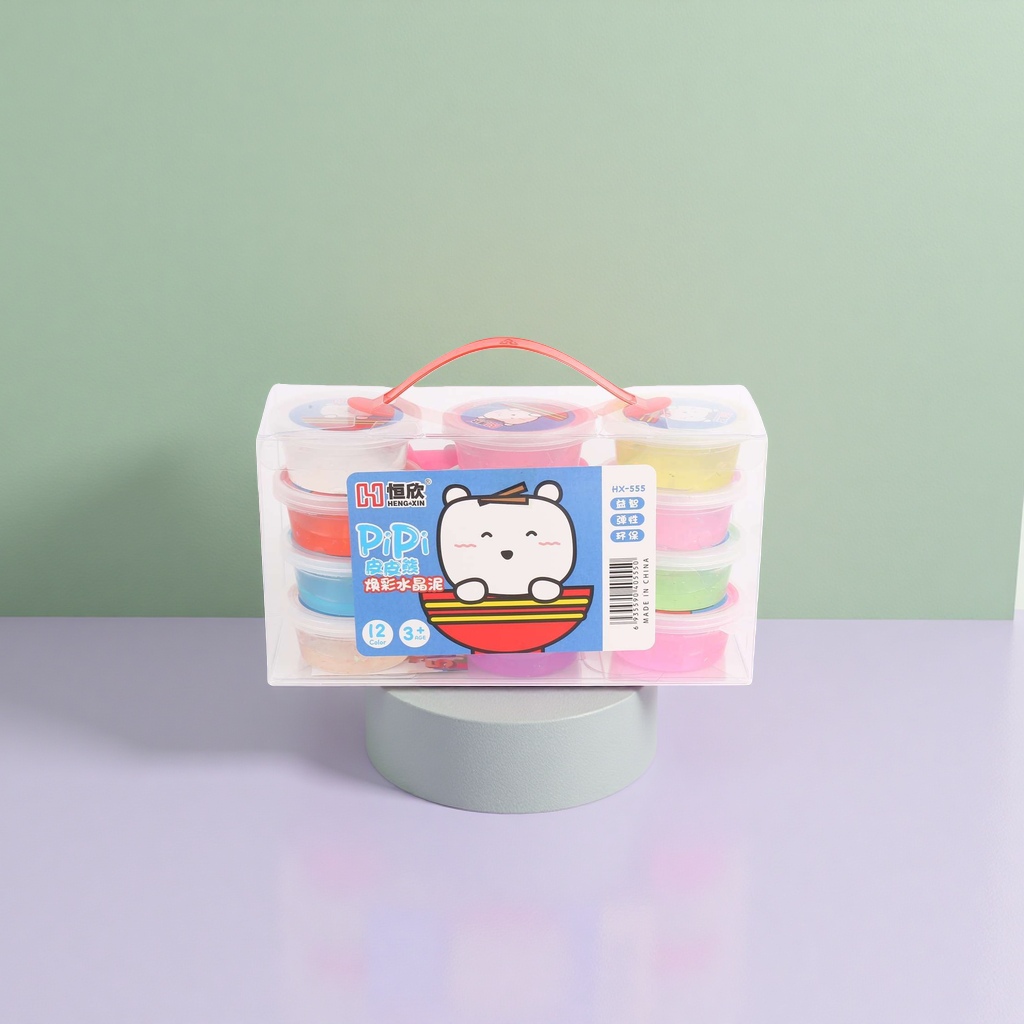 恒欣555彩泥套装儿童益智手工橡皮泥创意DIY玩具产品图
