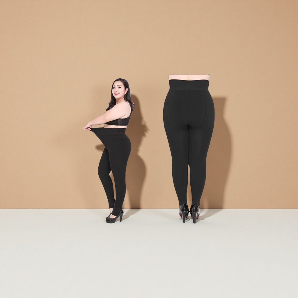 Winter style fleece and thickened 500g women's leggings Application Scenario