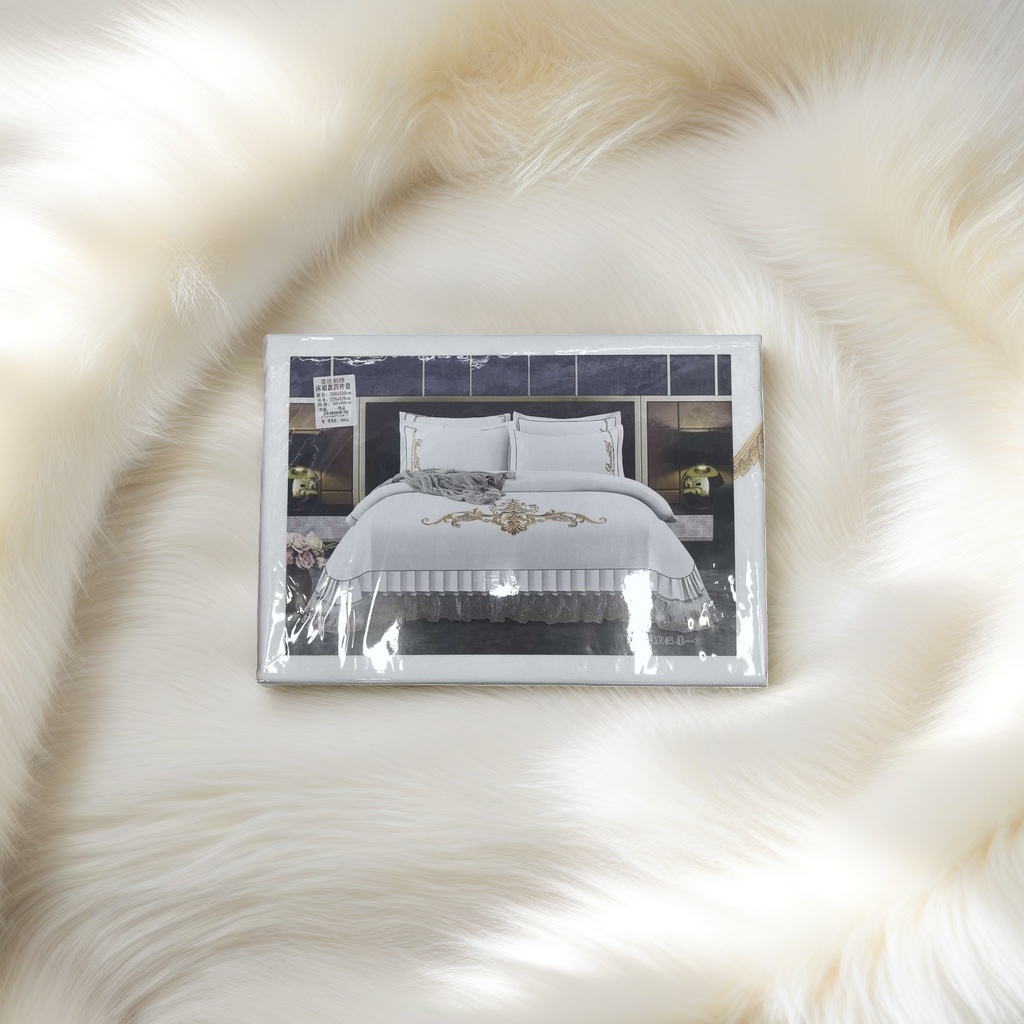 Conjunto de cama de cuatro piezas de algodón simple viento dormitorio conjunto de cama Application Scenario