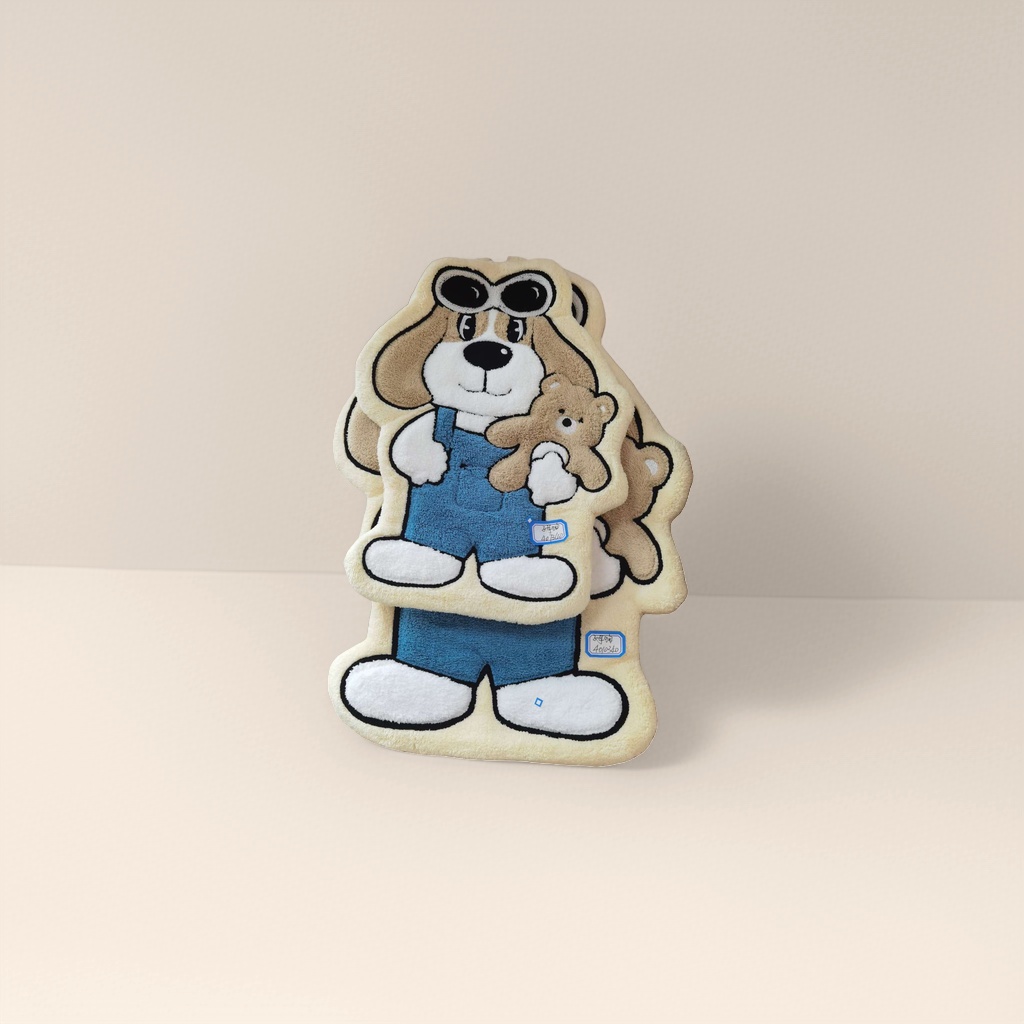 Cartoon dog plush toys, cute dog figurines, throw pillows, plush dolls Application Scenario