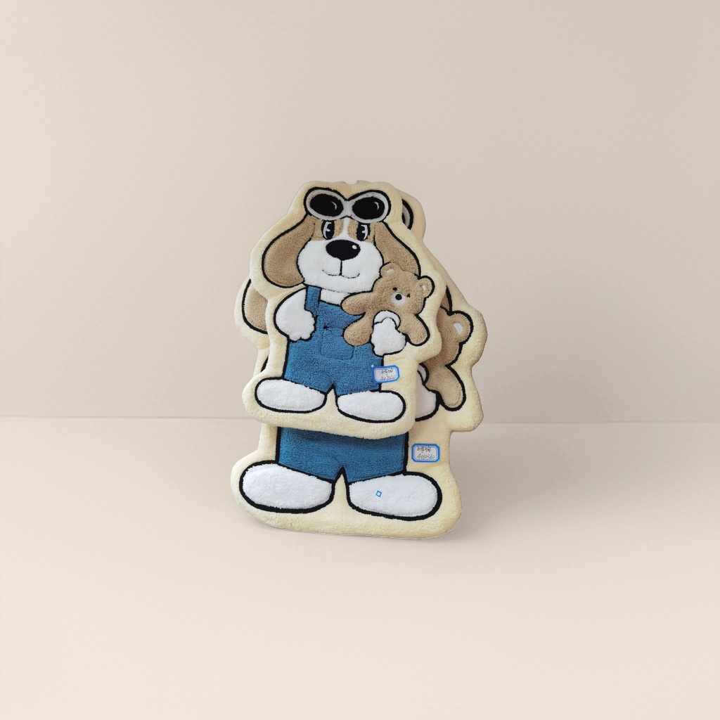 Cartoon dog plush toys, cute dog dolls, throw pillows, children's gifts Specification image