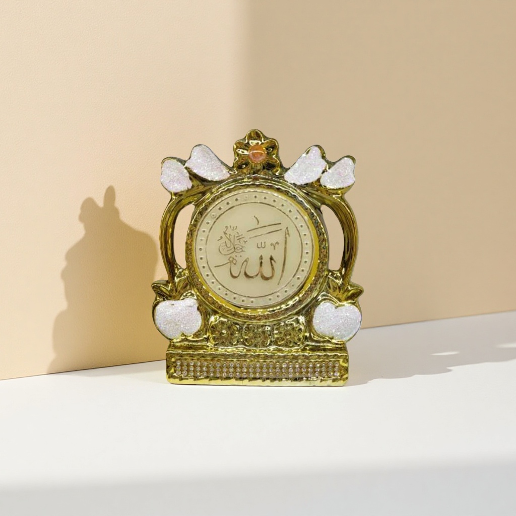 Golden Islamic-style decorative ornaments details Picture