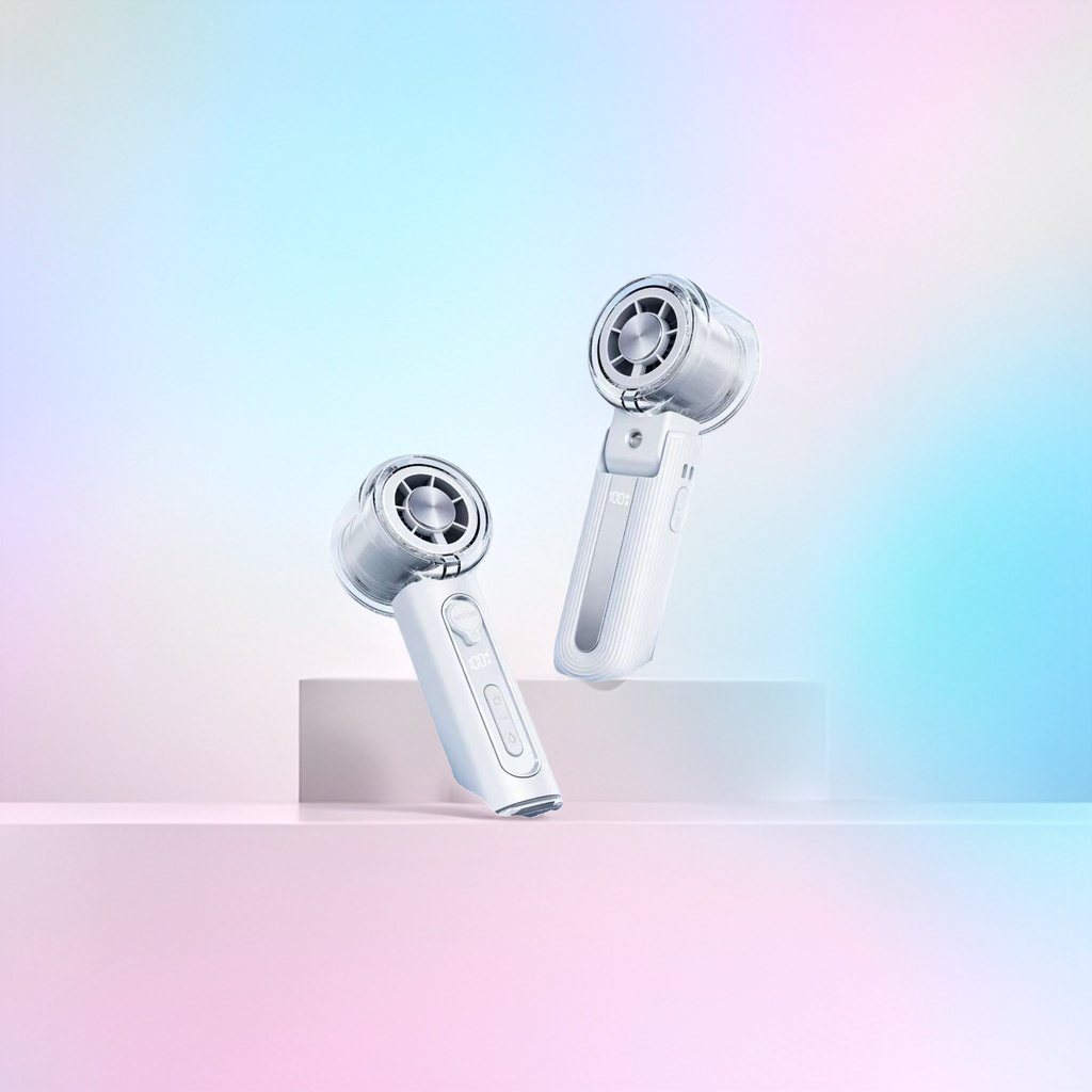The new ice pack spray fan is a portable cooling spray fan and a summer cooling wonder