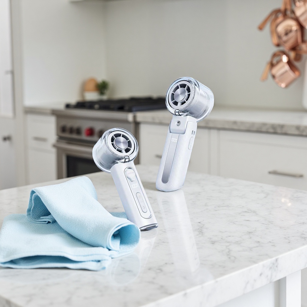 The new ice pack spray fan is a portable cooling spray fan and a summer cooling wonder Specification image
