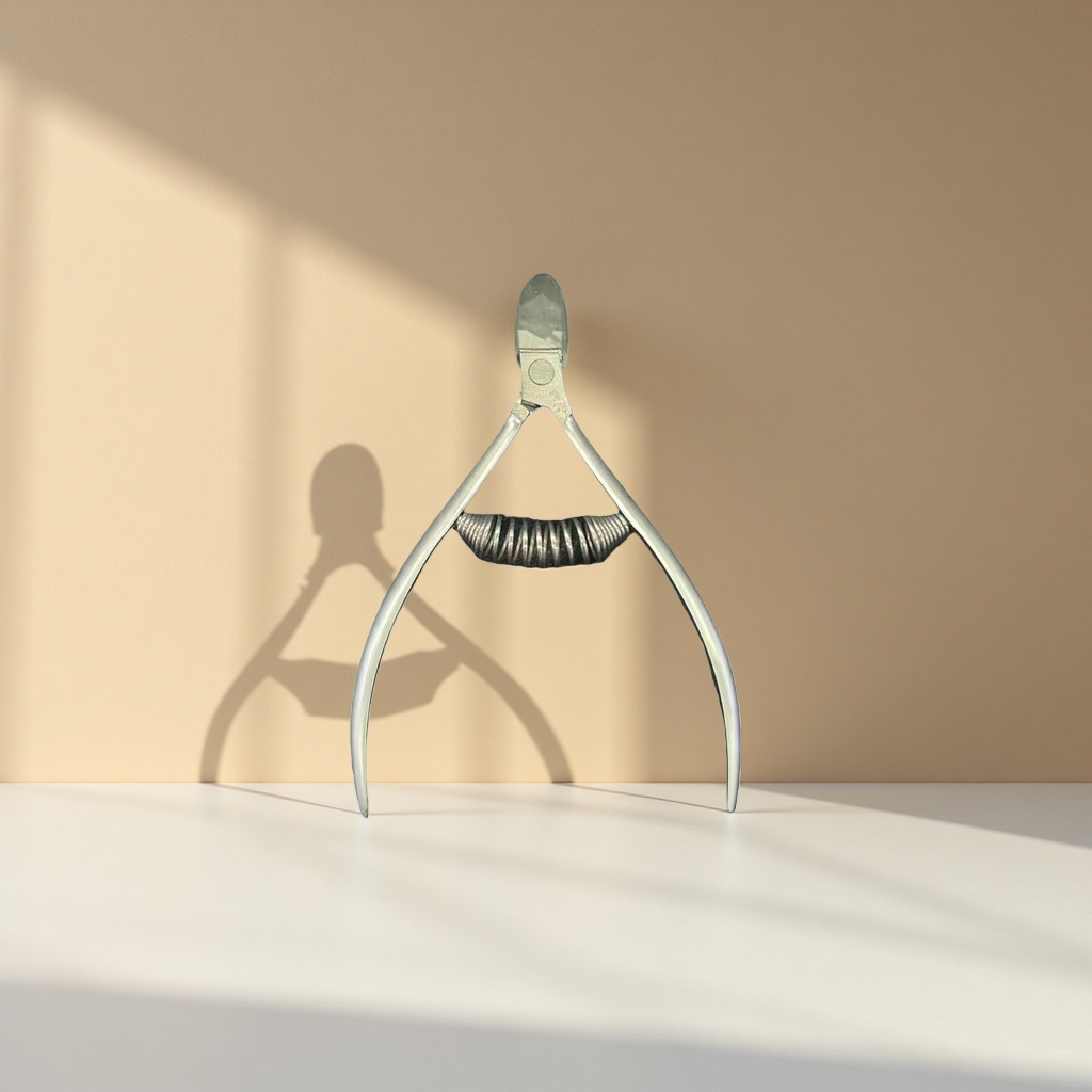 Metal nail clippers, nail trimming tools, made of stainless steel, portable and easy to carry around Application Scenario