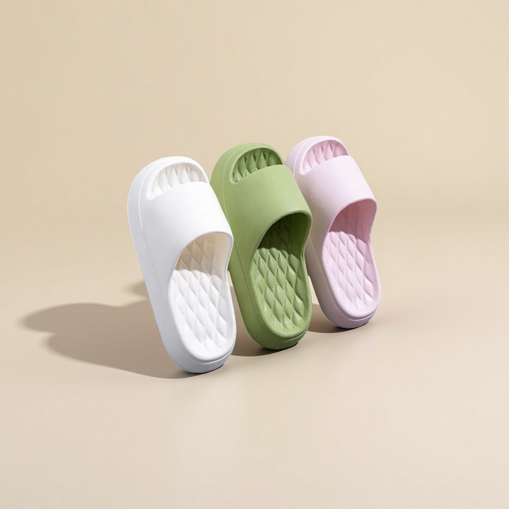 Summer breathable and casual indoor plastic anti-slip slippers for women details Picture