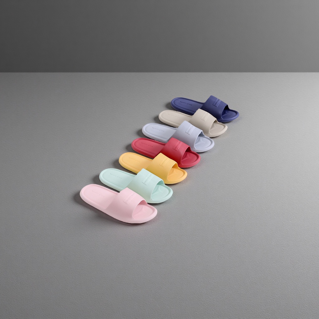 Colorful women's summer anti-slip soft-soled home casual slippers Application Scenario