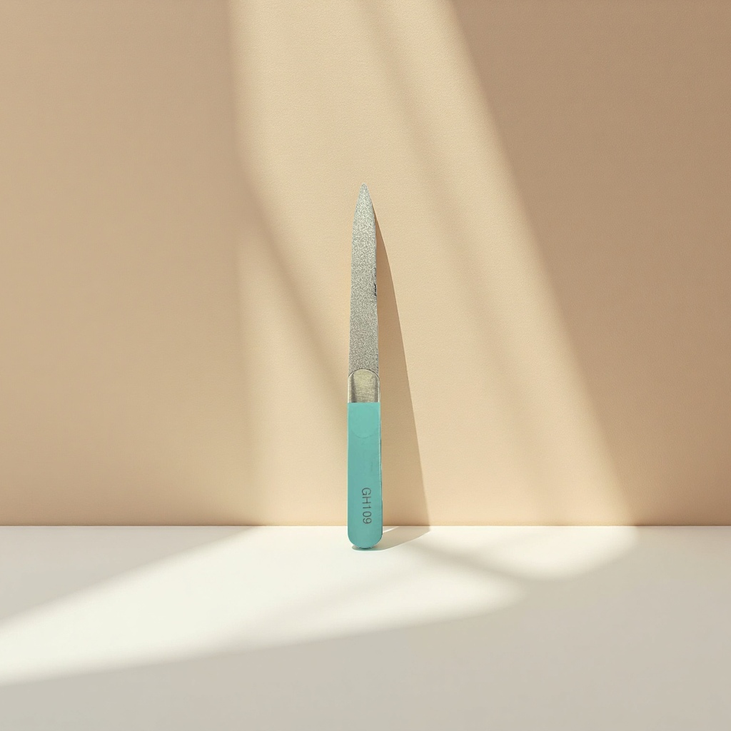 Professional nail polish file, a double-sided coarse and fine sandpaper tool Specification image