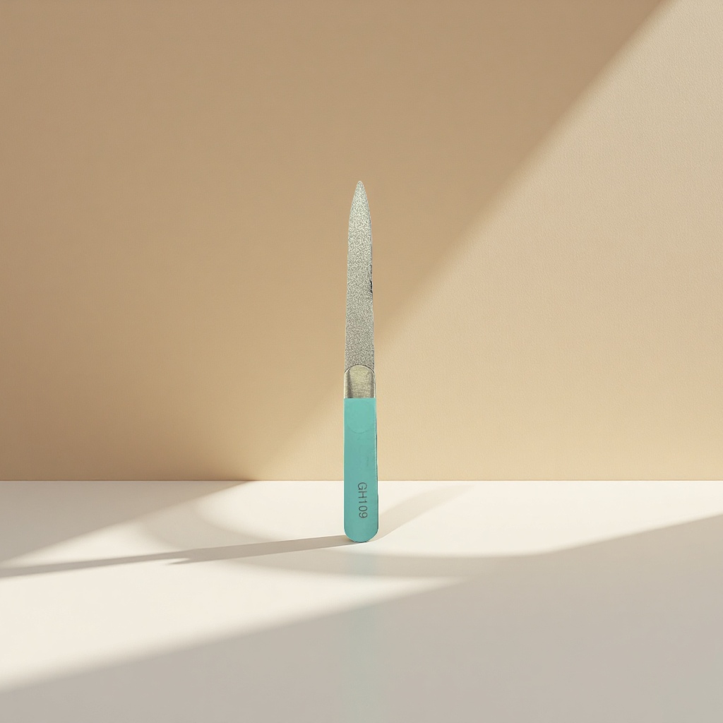 Professional nail polish file, a double-sided coarse and fine sandpaper tool details Picture