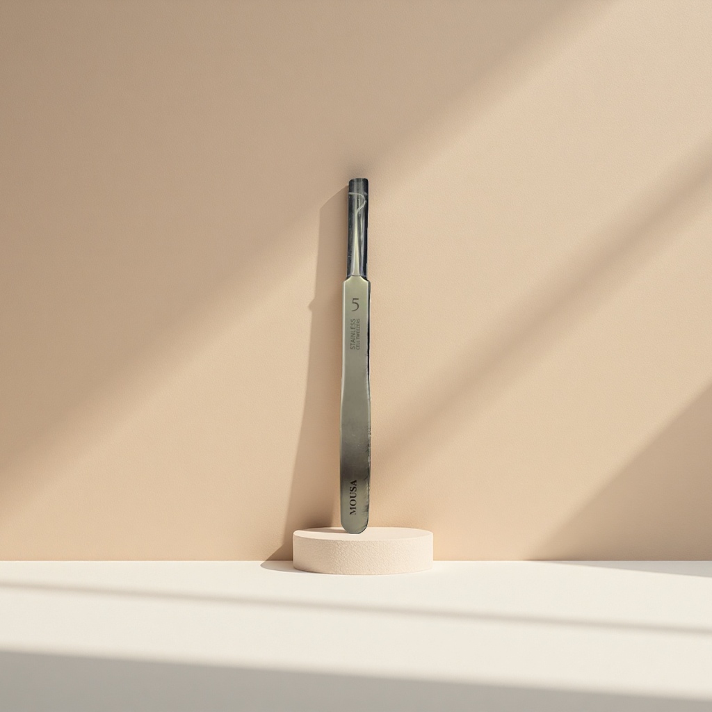 Stainless steel cell tweezers, metal fine tweezers for laboratory use, 12cm Application Scenario