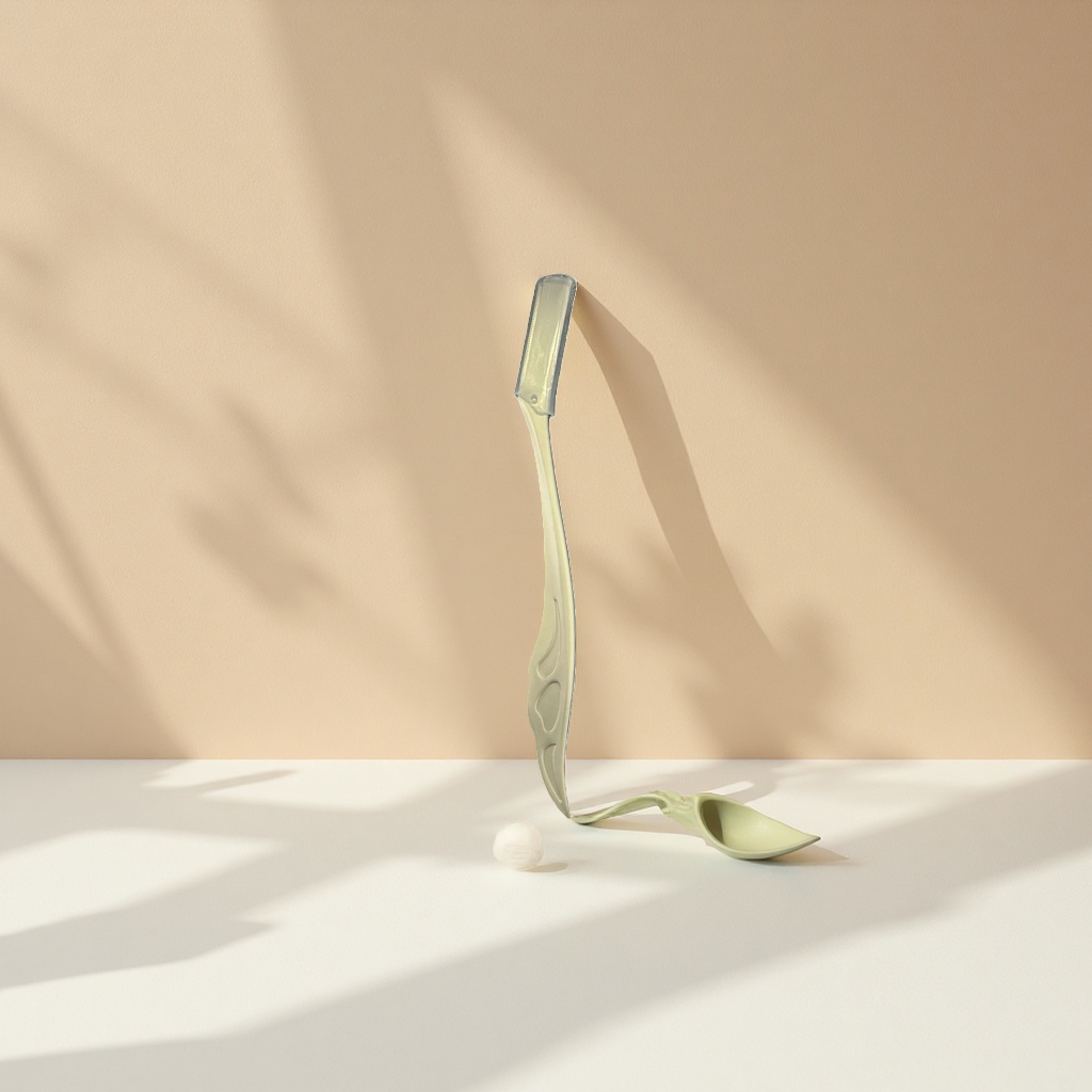 Transparent plastic eyelash curler is a portable anti-slip tool for curling and lifting eyelashes