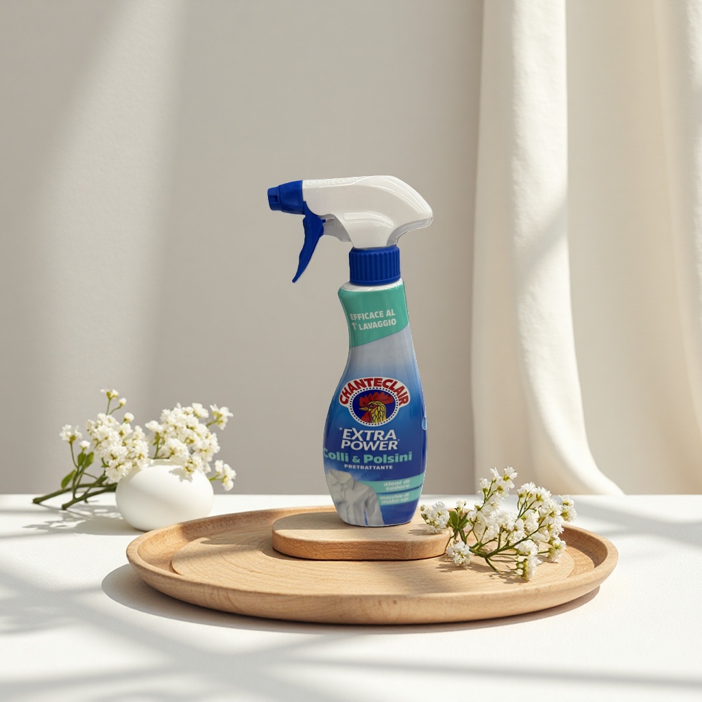 Big Rooster Butler Collar Cleaner, multi-functional decontamination and cleaning liquid Spray bottle, suitable for home, kitchen and bathroom Specification image