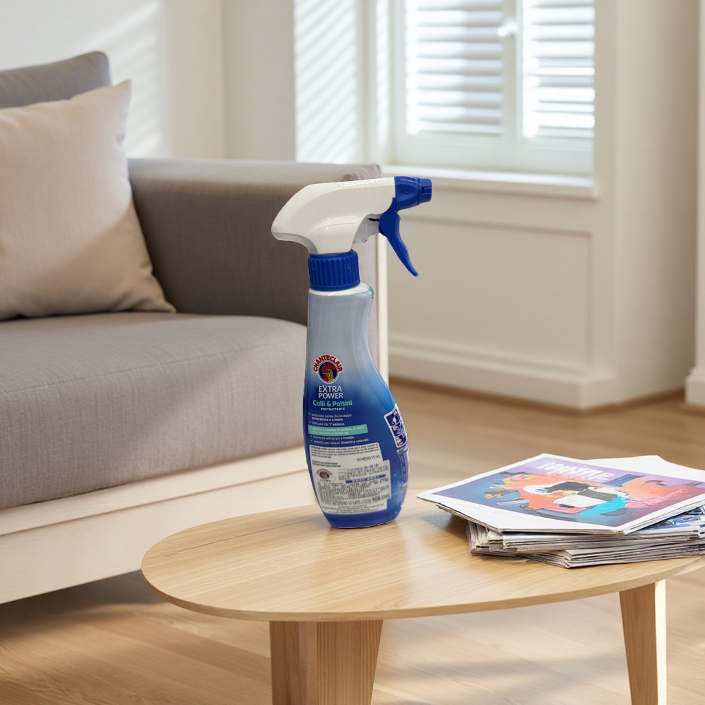Big Rooster Butler Collar Cleaner, multi-functional decontamination and cleaning liquid Spray bottle, suitable for home, kitchen and bathroom