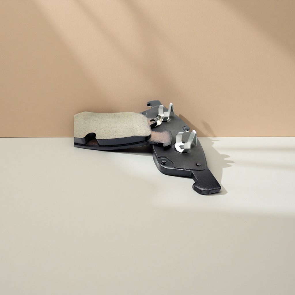 A pair of front wheel ceramic brake pads for automobiles is compatible with multiple vehicle models Application Scenario