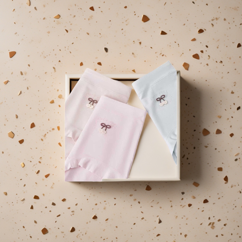 Korean Lady series pure cotton underwear for women: Comfortable, breathable and seamless basic style Application Scenario