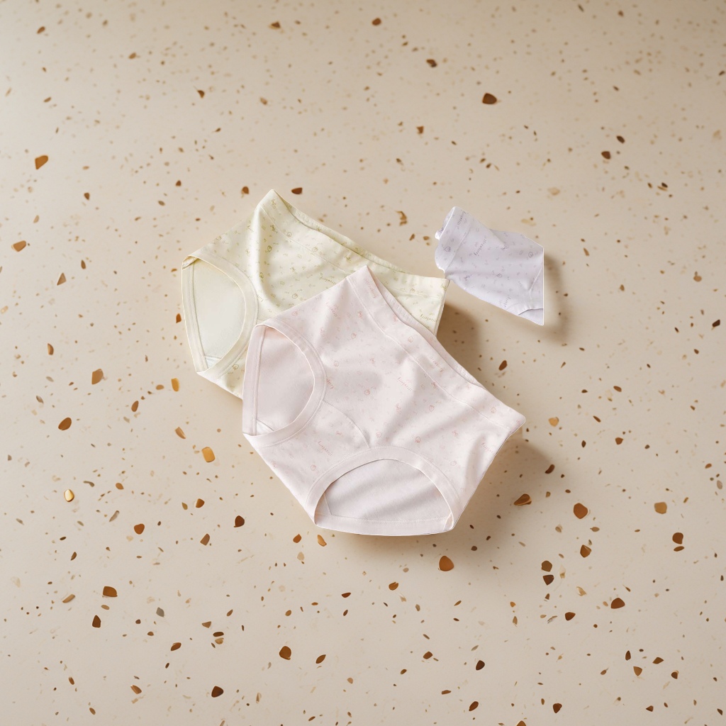 Skin-friendly cotton underwear for women: Pure cotton, comfortable, breathable and traceless underwear Application Scenario