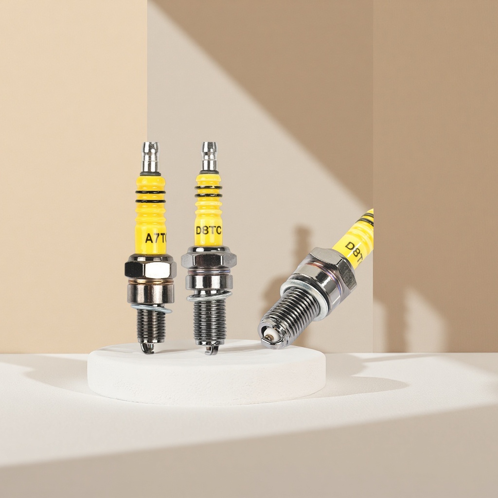 NGK motorcyclic-specific spark plug platinum electrode 10-piece set, compatible with Honda and Yamaha Specification image