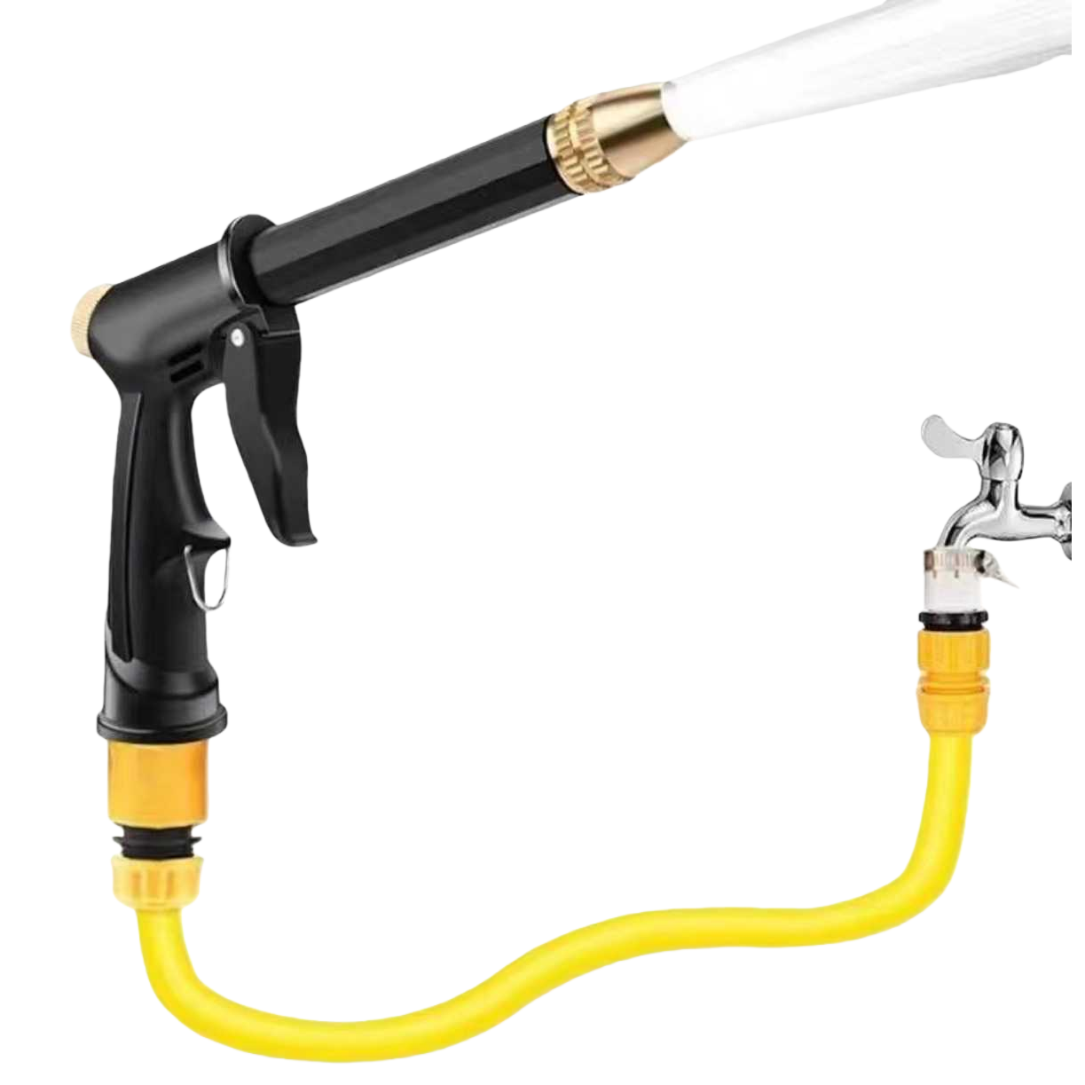 Household high-pressure car wash water gun, a portable water-saving cleaning wonder Item Picture