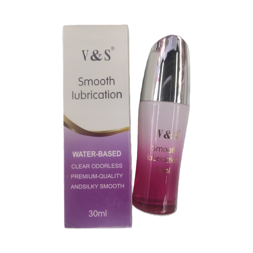 润滑剂+V&S Smooth lubrication 30ml水基润滑液白底实物图