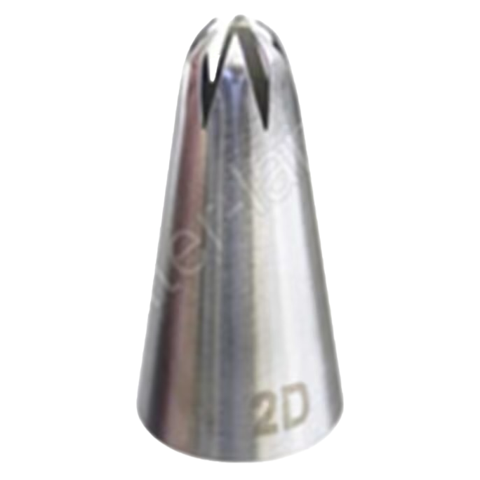 Metal piping nozzle, special stainless steel cream piping nozzle for baking, multi-hole flower shapes available Item Picture