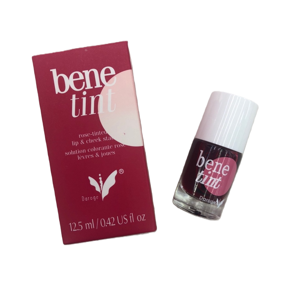 bene tint 5ml Rose Lip and Cheek Makeup Liquid is hydrating, brightening and naturally enhancing complexion Item Picture