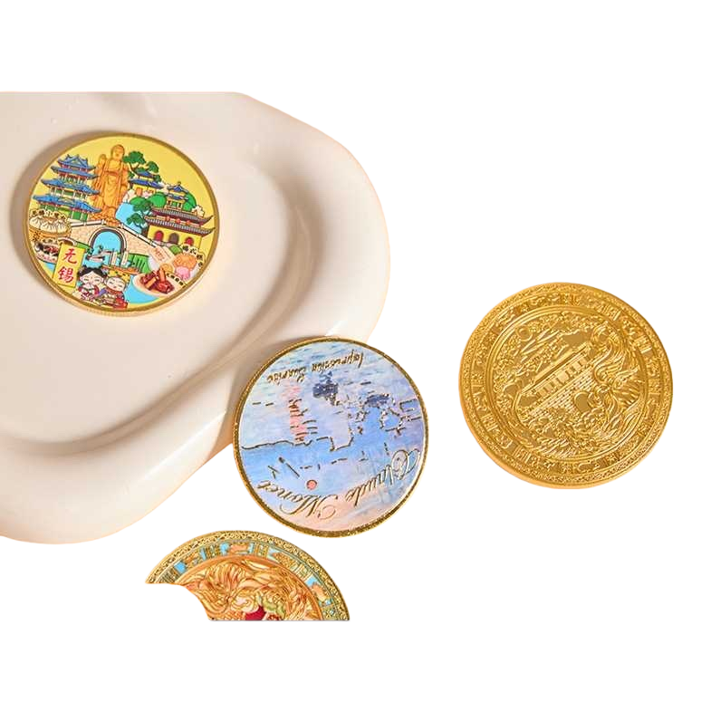 Customized commemorative coins are exclusive metal material collectible gifts Item Picture