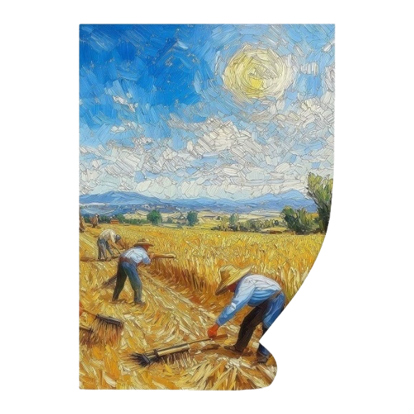 帆布画定制亚马逊装饰画客厅挂画走廊过道无框画批发酒店油画公寓白底实物图